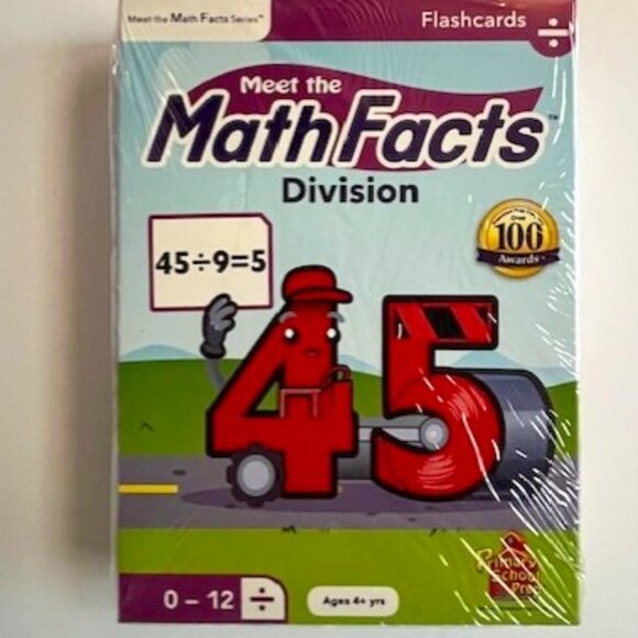 *NEW Meet the Math Facts Division Workbook and Flashcards - Picture 10 of 11
